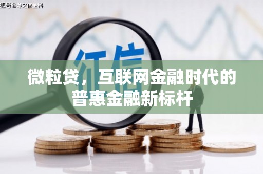 舞钢微粒贷，互联网金融时代的普惠金融新标杆