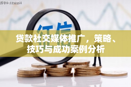 静海贷款社交媒体推广，策略、技巧与成功案例分析
