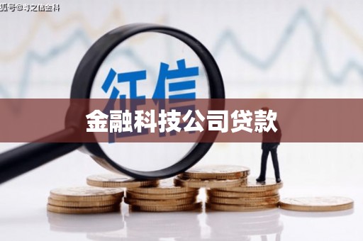 邢台金融科技公司贷款
