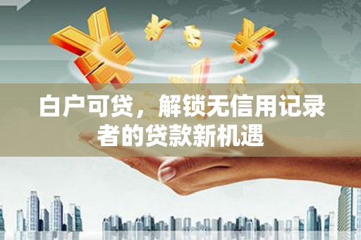 辽源白户可贷，解锁无信用记录者的贷款新机遇