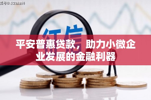 清丰平安普惠贷款，助力小微企业发展的金融利器