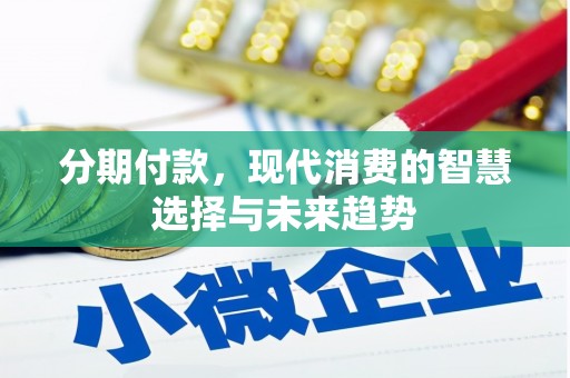 阳江分期付款，现代消费的智慧选择与未来趋势