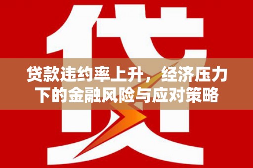 成安贷款违约率上升，经济压力下的金融风险与应对策略