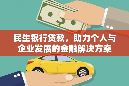 西林民生银行贷款，助力个人与企业发展的金融解决方案