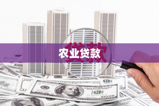 中牟农业贷款