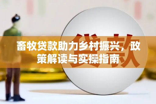 丹寨畜牧贷款助力乡村振兴，政策解读与实操指南