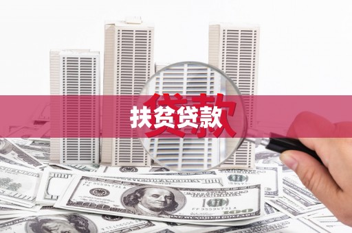 南召扶贫贷款
