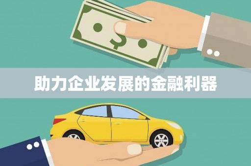 崖州助力企业发展的金融利器