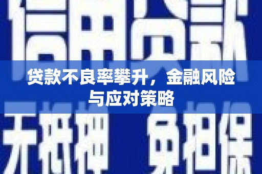 头份贷款不良率攀升，金融风险与应对策略